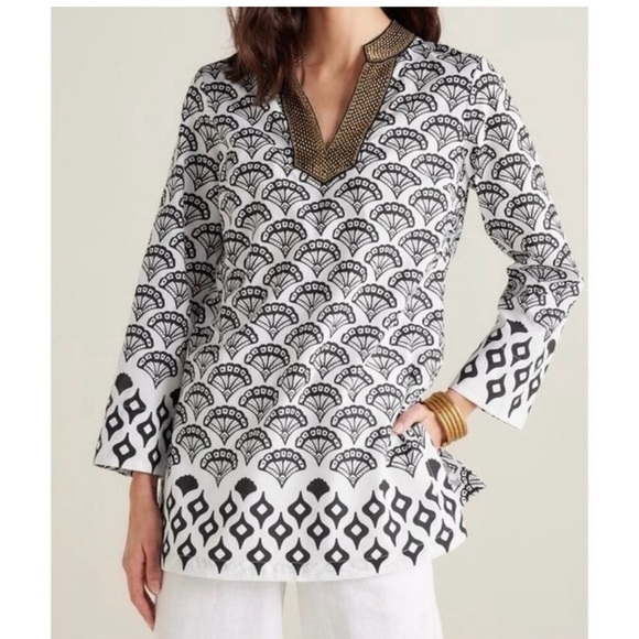 Soft Surroundings ROCIO TUNIC TOP SIZE 1X nwt - Picture 2 of 12